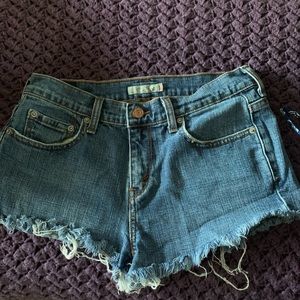 Levi 505 denim shorts